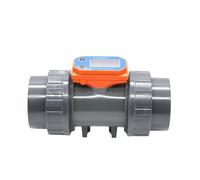 Flow Meter, Digital Flow Meter DN65 DN80 Battery Powered for Irrigation Sewage Water Liquid Measurement Sensor for Water, Diesel(DN80)
