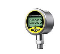 Flow Meter, Digital Pressure Manometer -0.1-60Mpa Digital Pressure Gauge 80mm M20*1.5 0.2% SS304 IP65 Pressure Meter(0.1 80mm G1-4,0-50Mpa)