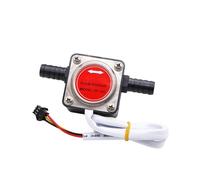 Flow Meter, DN10 Hose Gear Flowmeter 13MM Pagoda Hall Flow Sensor Milk Chemical Oil Meter Switch For Viscous Liquid 5~18V(Round cover)