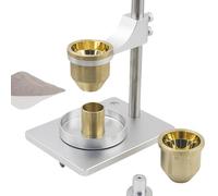 Flow Meter for Accurate Measurement, Powder Bulk Density Meter with 60° Brass Funnel, Ideal for PVC and PE Powder, 2.5mm and 5.0mm Specifications