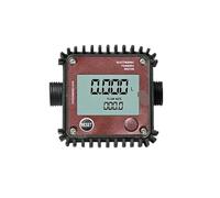 Flow Meter, K24 Digital Gear Flowmeter Liquid Flow Sensor G1/2 3/4 portable water meter Measuring tools External Thread flowmeters(Insertion type)