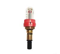 Flow Meter Regulator for Underfloor Heating Systems Featuring Brass Alloy and Visual Monitoring for Effective Heat Distribution Control (3/8)
