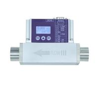 Flow Meter, RS485 Gas Mass Flow Meter Bi Directional Digital Display Sensor For Air Nitrogen Oxygen Hydrogen Helium Detection