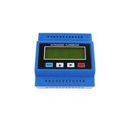Flow Meter, Rs485 Non Invasive 500mm Hot Water Flow Meter Modbus Digital Battery Rail Installation Module Ultrasonic Flow Meter for Water, Diesel(DN300-DN6000)