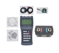 Flow Meter, TDS-100H Portable Handheld Ultrasonic Flow Meter With Clamp On Sensor M2(DN50-700mm) Water Flowmeter With Clamp-on Transducers 100-240V