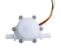 Flow Meter Water Sensor for Dispensers SENHZ06C Series, Design with 316L Stainless Steel, Waterproof and Fit for Various Applications (Series 3)