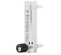 Flow Meter with Control Valve LZQ-7 Flowmeter 1-10LPM Flowmeter Support 0.6MPa pressure for Unidirectional Gas/Oxygen/Air Flow Measure 8mm Barbs for Industry