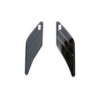 Flow optimization 2pcs Car Air for Vent Sticker Side Mudguard ABT RS3 RS4 RS5 RS6 A6 C6 C5 A1 A3 8P A4 B8 B6 A5 A7 A8 Q5 Q7 TT R8(Black Type 2)