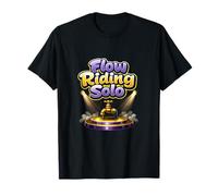 Flow Riding Solo Plumber Pipe Pun Faucet Graphic T-Shirt