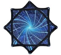 Flow Star Spinning Cloth, 24 Inch Rotating Juggling Toy for Beginners, Easy Fingertip Flow Toy with Vibrant Prints for Parties & Dance #2