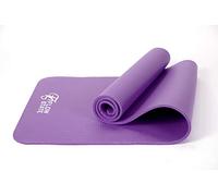 Flow State - Premium Extra Thick Yoga Mat - Non Slip Eco Friendly TPE Yoga Exercise Mat For Women and Men - 1cm Thick Foam Mat for Home Fitness Workout Pilates HIIT Stretching with Carry Bag and Strap