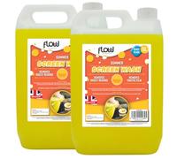 Flow Summer Screen Wash | Ready to Use | Effective down to 4°C | Smear Free Finish (10 Litre)