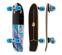 Flow Surf Skates Cruiser - 29"x10" 7-Ply North American Maple Deck, Carving Truck, Fully Assembled, Supports up to 275 lbs for Surf-Like Carving