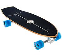 FLOW Surf Skates Geo 29" Surf Skateboard with Carving Truck,Blue