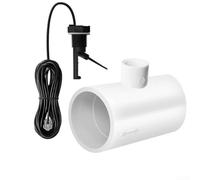 Flow Switch Assembly, Pool Water Flow Sensor FS 320 With Baffle And Integrated Tee Pipe, Flows Sensor With Tee For Hayward Salt System 24 VDC