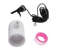 Flow Switch FS-320 With Tee, 4.5M Cable IP65 PP, For Salt Pool System And Industrial Pipeline Monitoring