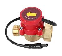 Flow Switch Pipeline 220V 60W Water Flow Sensor Switch Water Pump Flow Sensor Electronic Pressure Automatic Control Switch for Shower Low Water Pressure