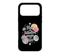 Flow with Intention Pause with Grace - Yogi Wellness Case for iPhone 17 Pro Max