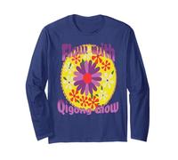 Flow with Qigong Energy Blossom Floral Harmony Long Sleeve T-Shirt