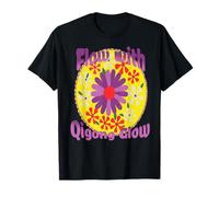 Flow with Qigong Energy Blossom Floral Harmony T-Shirt