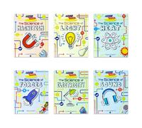 Flowchart Explorers Physical Science STEM 6 Science Books Set: (Electricity, Forces, Heat, Light, Magnetism, Sound)