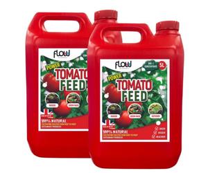 Flowchem Flow Power Tomato Liquid Feed Set Of 2, 300:1 Concentration Vegetable Plant Food Growing Fertiliser - 10 Litre
