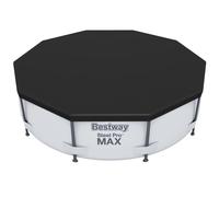 Bestway 10ft PVC Outdoor Pool Cover With Drain Holes & Ropes