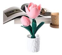 Flower - 18x10cm Rose Freesia Lamp, Floral Led Decor, Cute Ambient Light | Soft Glow Decorative Fixture for Bedroom Bedside Desk Dorm Party Events | Table Lamp with Lighting Usage Sty