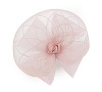 Flower 1920s Trendy Hair Accessories Decoration Net Veil Lady Bride Headwear Accessories for Evening Banquet, フリーサイズ