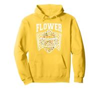 Flower 29 Wild Goalie Fleury Minnesota Pro Ice Hockey Mask Pullover Hoodie