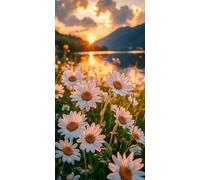 Flower 5D Diamond Painting Kits for Kids & Adults, Full Drill DIY Diamond Art, Easy to Create Craft for Beginners, Craft Gift for Family, Home Wall Decoration & Stress Relief (Spring 40x80cm) R-178