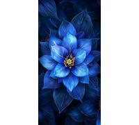 Flower 5D Diamond Painting Kits for Kids & Adults, Full Drill DIY Diamond Art, Easy to Create Craft for Beginners, Craft Gift for Family, Home Wall Decoration & Stress Relief (Plant 40x80cm) R-244