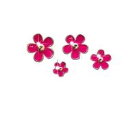 Flower Air Vent Clip 8Pcs Car Outlet Vent Clips Car Air Freshener Conditioning Aromatherapy Small Daisy Interior Decoration Accessories(Rose)