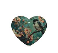 Flower And Bird Art Printing 10 Pieces Air Freshener Cards,Car Scented Hanging Air Freshener Fragrant Sheets For Car Use