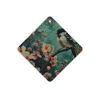 Flower And Bird Art Printing 10 Pieces Air Freshener Cards,Car Scented Hanging Air Freshener Fragrant Sheets For Car Use