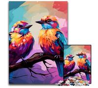 Flower And Bird World 1000Pc Adults Jigsaw Puzzle Puzzles for Adults for Holidays, Birthdays, And Family Game Nights 50x75CM/19.68x29.52inch