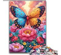 Flower And Butterfly 2000 Piece Jigsaw Puzzle for Adults And Teenagers, Family Entertainment Toys Is Ideal As A Gift for The Whole Family (70x100cm)
