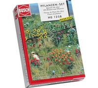 Busch 1258 Flower and plant set 100 pcs