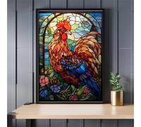 Flower Animal Rooster Jigsaw Puzzles for Adults 1500 Pieces Educational Toys Challenging Game 1500 Piece Puzzles for Adults for The Whole for Women Gifts for Men