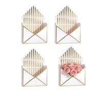 Flower Arrangement Boxes, Envelope-Shaped Floral Bouquet Gift Box, 4 Pieces Bouquet Presentation Paper Box For Girlfriend Mother Girls Wedding Birthday