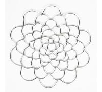 Flower Arrangement Holder Reusable Stainless Steel Floral Frogs for Vase Bouquet Arranger Home Decor Arranging Tool Symmetrical Beauty Simple Sophisticated Charm Practical Organizer