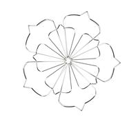 Flower Arrangement Holder - Rustic Stainless Steel Flower Frog Flower Arrangement Grid Wear Resistant Flower Fixing Tool Decorative Stand for Crafts