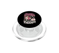 Flower Arranging Is My Therapy Florist Floral PopSockets PopGrip for MagSafe