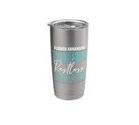 Flower Arranging Soothes My Restless Mind Stainless Steel Insulated Tumbler