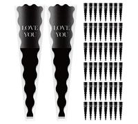 Flower Bags For Bouquets - 50 Pieces Floral Wrap, Decorative Flower Bags, Bouquet Sleeve, Transparent Protective Packing, Multi Purpose Florist Accessories | Ideal For Birthday Graduation