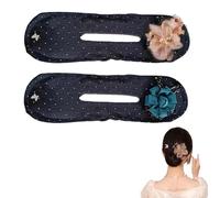 Flower Ball Hair Clip Women Hair Bun Maker Flexible Hair Curler Twist Q9W7 Lazy Hair Tool Hairstyle Styling Elegant Bun