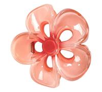 Flower Barrettes, Flower Hair Clips | Strong Hold Acrylic Hair Clip | Great for Hairstyling, Non Slip Hair Clips for Under Hair