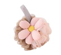 Flower Bath Puff Skin Body Scrubber Shower Sponges Easy to Clean Long Time Use Sustainable Colorful Design Bath Puff