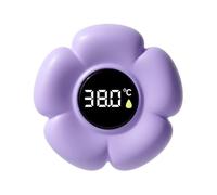 Flower Bath Temperature Thermometer, Digital Bath Thermometer with LED Screen, Waterproof Baby Bath Thermometers with Floating Sensor Device, Essentials Baby Shower Gifts for Newborn