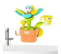 Flower Bath Toys - Interactive Bath Toys, Educational Watering Flower Game with Irrigation Cup, Suction Cup Shower Toy, Kids Learning & Play Activity, Boys & Girls Ages 1-3, Home